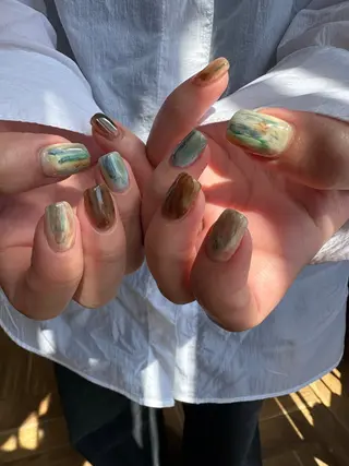 ネイル private nail salon &sumika所属・三輪 絢香のネイルデザイン