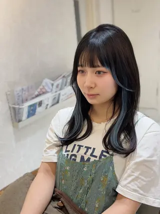 セミロング 本店店長☆ 前原海翔のヘアスタイル