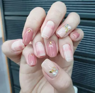 ネイル 長さだし専門店 M2 rikaのネイルデザイン