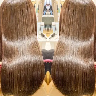 セミロング カラー パーマ レイヤー/ボブ 高嶋 優のヘアスタイル