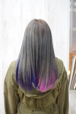 セミロング カラー GATE.所属・GATE. staffのヘアスタイル