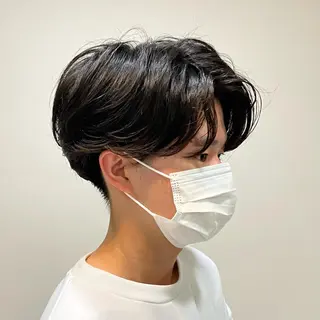 ショート パーマ メンズ メンズパーマのプロ 川野翔太のヘアスタイル