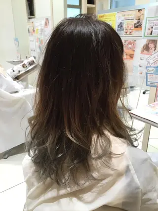セミロング 福元 保雄のヘアスタイル