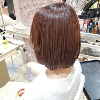 ミディアム カラー 社内カット講師・店長 菅原賢一のヘアスタイル