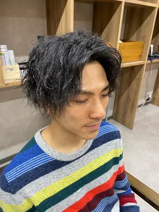 パーマ メンズ NUMBER.12所属・【メンズ専門美容師】 NUMBER.12のヘアスタイル