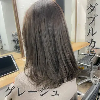 セミロング カラー メンズパーマ メンズ特化ryoのヘアスタイル