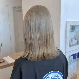 ミディアム カラー 伊藤ゆかり/髪質改善 /透明感カラーのヘアスタイル