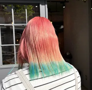 カラー ROCCOeast Rukaのヘアスタイル