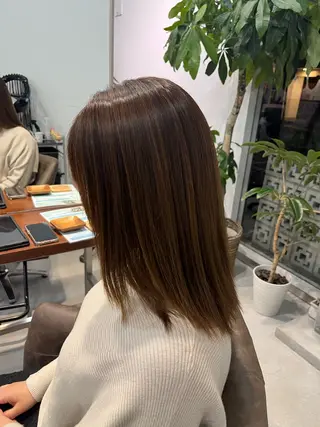 セミロング 小笹 耕平のヘアスタイル