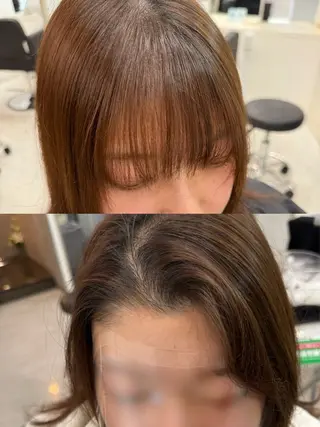 ミディアム MAHO/透明感カラ ー/髪質改善🍒のヘアスタイル