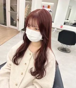 ロング カラー GOODDAY ヘアサロンのヘアスタイル