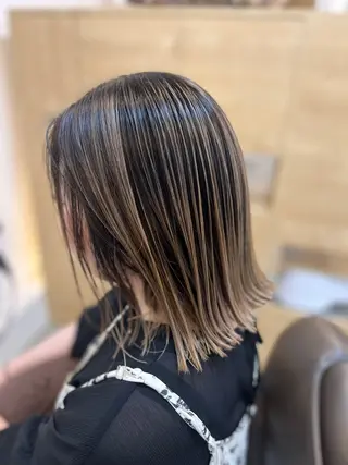 ミディアム カラー noa.所属・noa. 高橋タツヤのヘアスタイル