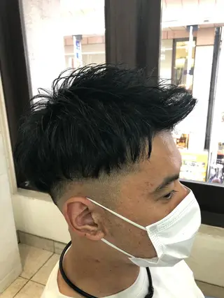 メンズ カ レラのヘアスタイル