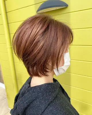 ショート カラー 🌼大人美人ショート 佐藤慎哉🌼のヘアスタイル