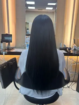 ロング 中沼 未来のヘアスタイル