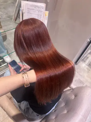 ロング カラー 🤍ふんわりアイドル カラー🎀Rio🪽のヘアスタイル