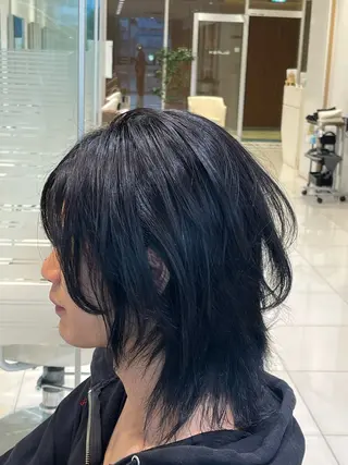 カラー メンズ 透明感/艶感カラー✨ 西澤駿のヘアスタイル