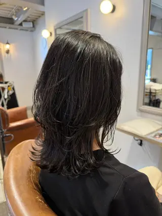 ミディアム 髪質改善／似合わせ ショート／芝　圭佑のヘアスタイル