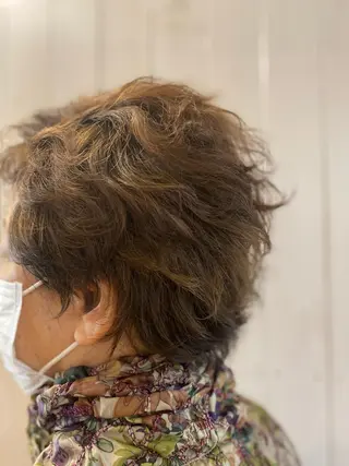 ショート かつまた かよこのヘアスタイル