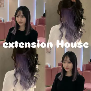 ロング シールエクステの女神 🍑Momo🍑のヘアスタイル