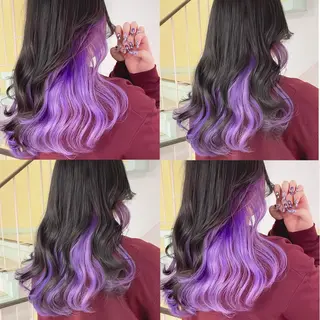 カラー 渋谷:インナーカラー ／🍒エリカ🍒のヘアスタイル