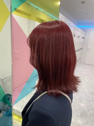 カラー ️🩷ハイトーン特化 RYUGA️🩵のヘアスタイル