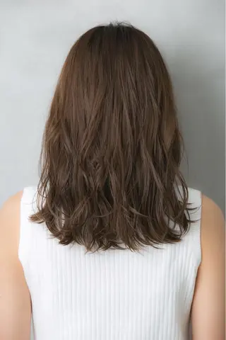 ミディアム カラー パーマ ハイスピード×ハイ クオリティ✨山下のヘアスタイル