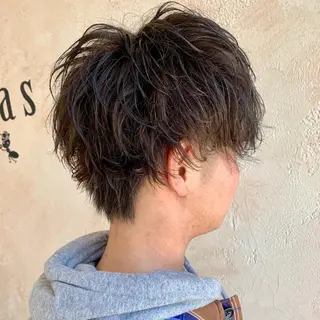 パーマ メンズ 水戸内原🐜 メンズ郡司裕紀のヘアスタイル