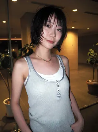 ミディアム レイヤー/ボブ/ パーマ/Riku🪐のヘアスタイル