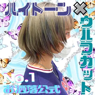 ショート カラー 🌺ウルフカット職人 新垣渚🐺のヘアスタイル