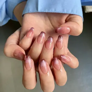 ネイル By moonネイル 🌷ワンホン/韓国風のネイルデザイン