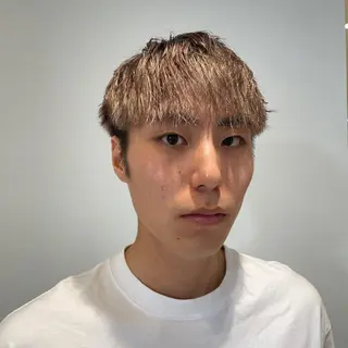 ミディアム メンズパーマ/カット / 古川　諒のヘアスタイル