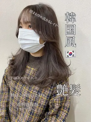 セミロング DopeLIT モデル募集中のヘアスタイル