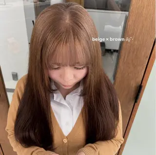 ロング カラー 横浜カラーモデル/ 横浜縮毛矯正/さえのヘアスタイル