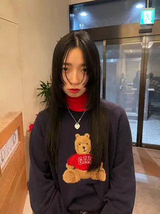 カラー 木野 音羽のヘアスタイル