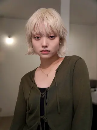 ショート カラー デザイン/レイヤー Kaito🐩/栄のヘアスタイル