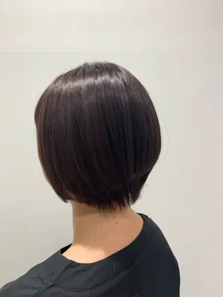 ショート カラー D’asty梓川所属・山崎 夢奈のヘアスタイル