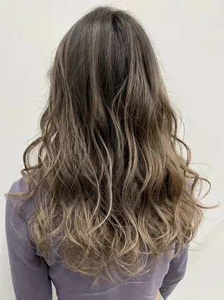 ロング カラー 【公式】amble luxe 中野のヘアスタイル