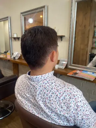 ショート Hair & Eyelash Riche所属・肥田 夕蘭のヘアスタイル