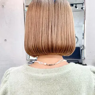 ショート カラー ショートボブ縮毛矯正 髪質改善のプロ山道潤のヘアスタイル