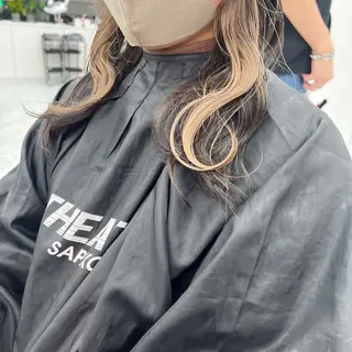 ミディアム カラー 韓国スタイル🇰🇷 トレンドレイヤー🪡のヘアスタイル