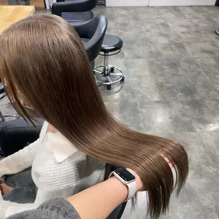 ロング カラー ハイトーン 横浜💞ミオのヘアスタイル