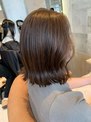 ミディアム 韓国ヘア/髪質改善 /Harunaのヘアスタイル