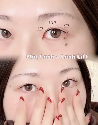 マツエク・マツパ Be. eyelash＆eyebrow 岡山店所属・🦋be. みうち🦋のマツエク・マツパデザイン