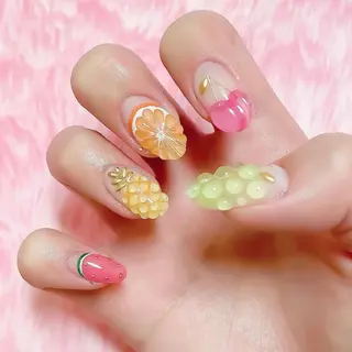 ネイル f'bloom  L’ecrinのネイルデザイン