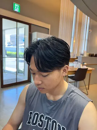 ショート メンズ カノエ出雲店 水上海輝のヘアスタイル