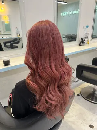 ロング カラー ブリーチカラー 🩵MIZUKIのヘアスタイル