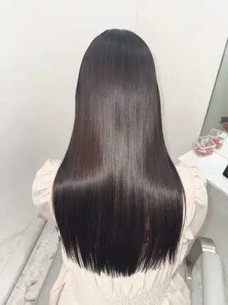ロング 💎縮毛矯正/透明感 カラー💎椎葉みひろのヘアスタイル