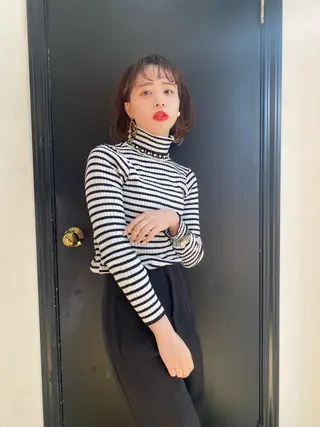 ミディアム 宮口かなた🍊 カットモデル募集のヘアスタイル