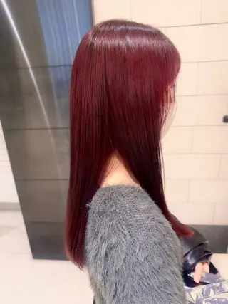 カラー 矢代 さくらのヘアスタイル